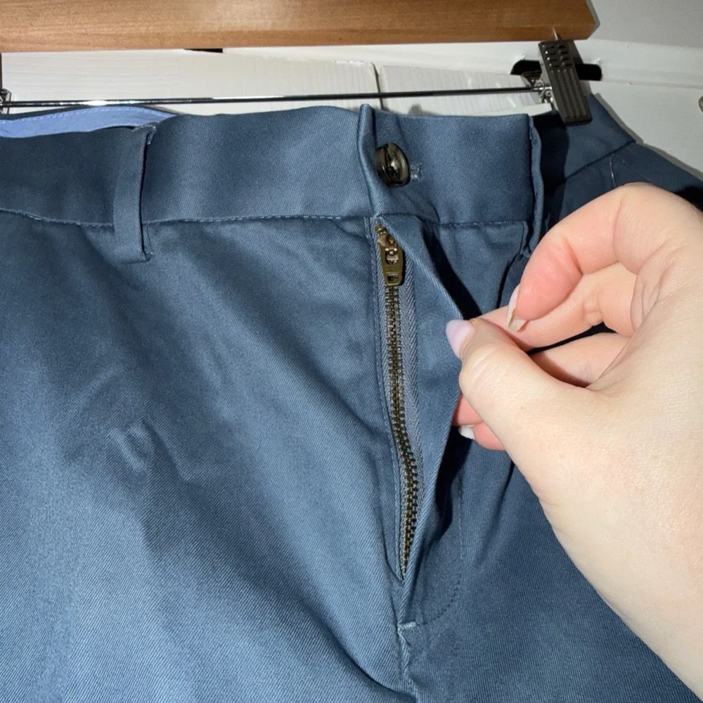 NWT BROOKS BROTHERS‎ CHINO PANTS BLUE 30x32